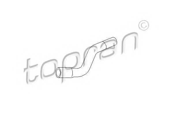 OPEL 90573529 Hose, cylinder head cover breather
